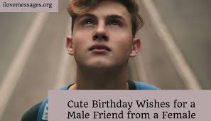Happy birthday, my best friend. Cute Birthday Wishes For A Male Friend From A Female Ilove Messages