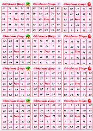 Parents and teachers can use this numbers bingo game in their classroom, at homeschool or a birthday party. Free Christmas Bingo Cards Printable In Pdf Printerfriendly
