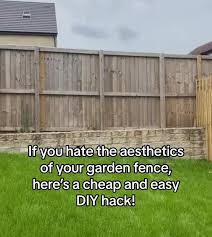 I My Boring Garden Fence So Gave