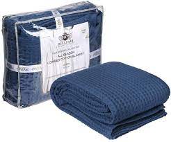 100 combed cotton blanket king size