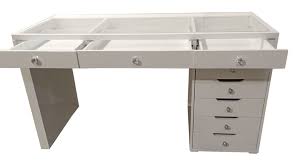 makeup dressing table 8 drawers white
