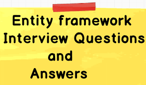 ado net eny framework interview