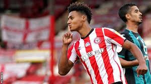 Ollie watkins' composed finish in the 11th minute. Brentford 3 1 Swansea City 3 2 Agg Bees Reach Championship Play Off Final Bbc Sport