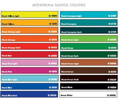 Montana Gold 400ml Spray Paints Shock