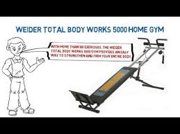 Weider Total Body Works 5000 Home Gym Youtube
