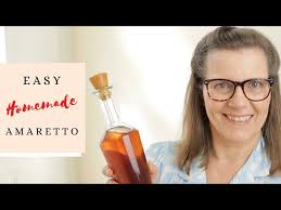 easy amaretto liqueur recipe for a