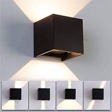 Come home to designs you love, made by us. Amazon Com Hgmmy Wall Light Modern Contemporary Indoor Outdoor Adjustable Beam Angle Up And Down Lighting Aluminum Black Square Led Small Wall Lamp Ip63 Waterproof Warm White Light Home Kitchen