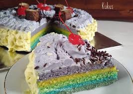 Resep rainbow cake lembut sederhana spesial asli enak. Resep Rainbow Cake Ekonomis Kukus Cuma 2 Telur Irit Untuk Jualan