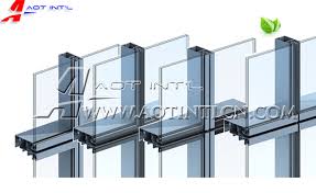 Glass Curtain Wall Steel Structure