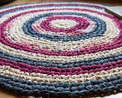 upcycled fabric colourful circles
