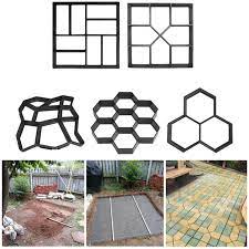 path maker mold manually paving cement