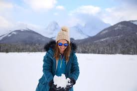 visiting banff in winter