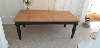 Large Pine Coffee Table In