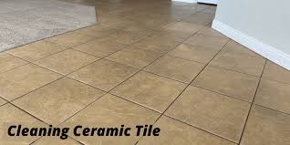 cleaning ceramic tile best method