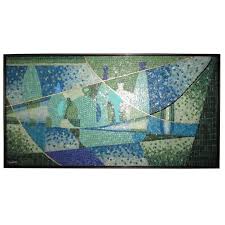 Mexican Mosaic Tile Framed Wall Art