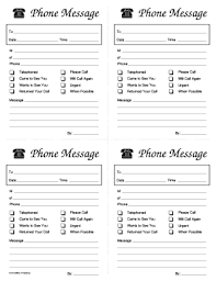 Phone Message Template Fill Online Printable Fillable