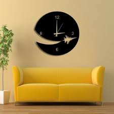 Black Wall Clock Designer Wall Clock