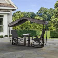 Aluminum Outdoor Glider Swing