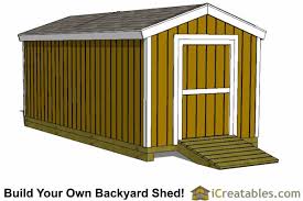 8x20 Shed Plans Storage Shed Plans