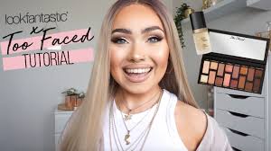 full face of toofaced makeup grwm