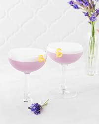 lavender elderflower gin sour tail