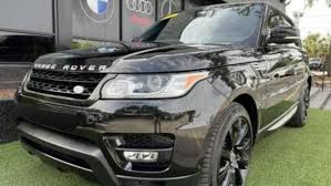 used land rover range rover sport for