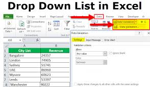 Drop Down List In Excel How To Create Dynamic Drop Down List