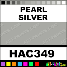 Pearl Silver Acryla Acrylic Paints Hac349 Pearl Silver