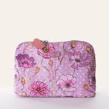 blooming flower l cosmetic bag pink