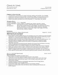 Laser Application Engineer Cover Letter Nuclear Engineering Resume