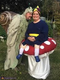 Mushroom And Snail Couple Costume