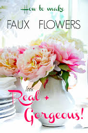 The 15 best faux flower arrangements (that look like the real deal). 5 Tricks To Make Faux Flowers Look Real Decor Gold Designs