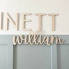 Boys Wall Letters Boys Name Sign