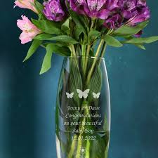 Flower Glass Bullet Vase Vases