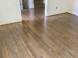red oak with clic grey stain
