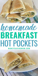 homemade hot pockets for breakfast