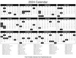 2024 calendar free printables calendar