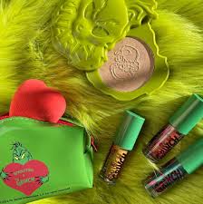 the grinch x makeup revolution whoville