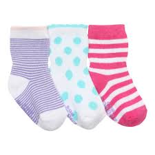 Infant Girls Robeez Pretty Dot Baby Socks 9 Pairs Size M6