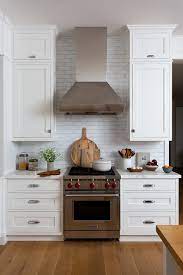 creamy white cabinets with snow white