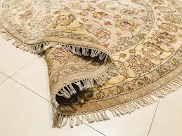 round vine hand made indian rug