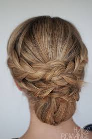 Braids create beautiful and quick hairstyles. Hairstyle How To Easy Braided Updo Tutorial Hair Romance