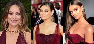 top 5 makeup looks for a red dress