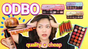 thailand makeup haul odbo cosmetics