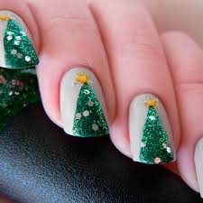 25 easy christmas nail art designs to