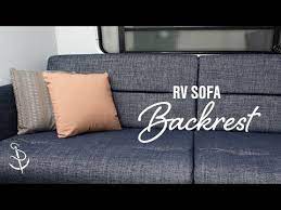Reupholster An Rv Sleeper Sofa Backrest