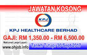 Kpj bandar dato onn' specialist hospital, is the most recent addition to the kpj group of hospital leading the way in private healthcare trends, columbia asia offers optimum and affordable medical jawatan kosong columbia asia hospital 2018. Jawatan Kosong Kpj Healthcare Berhad 30 September 2017 Jawatan Kosong Kerajaan Swasta Terkini Malaysia 2021 2022