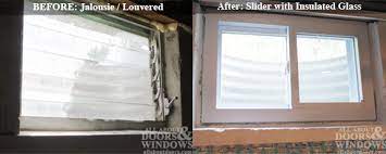 to replace a basement window in concrete