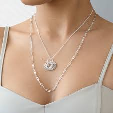 ns of love necklace silver oak