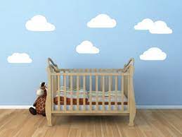 Toy Story Cloud Wall Decal Set White